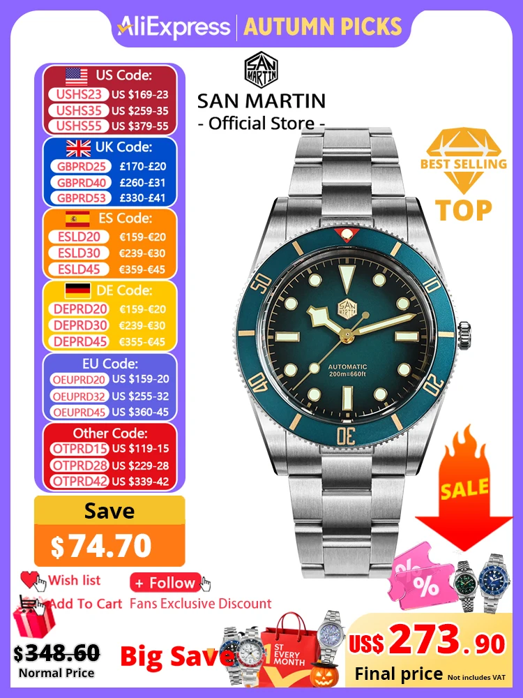 Omega Watch Constellation - San Martin New Upgraded 37mm BB54
