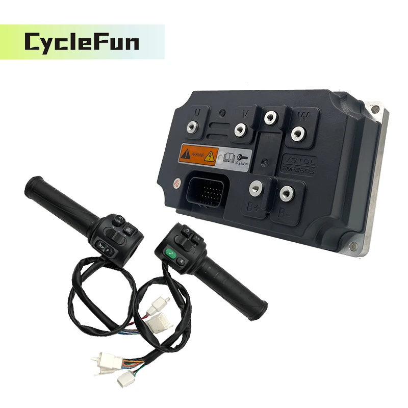 وحدة تحكم محرك Votol EM-260s 72 فولت 600a BLDC مع مفتاح مجموعة T08 للدراجات النارية الكهربائية بمحرك متوسط PMSM #1