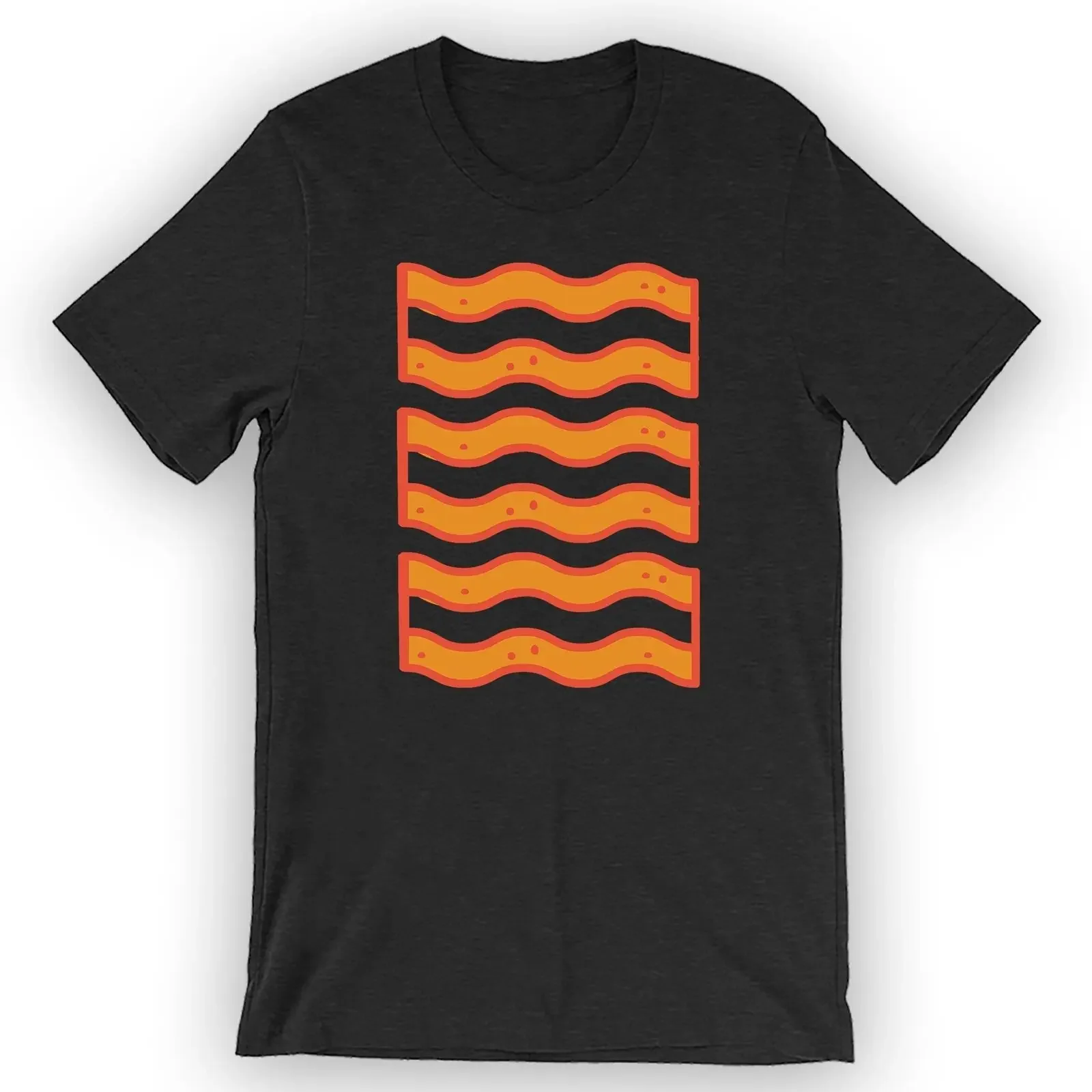 ユニセックスベーコンストリップTシャツ,ユニセックスシャツ
