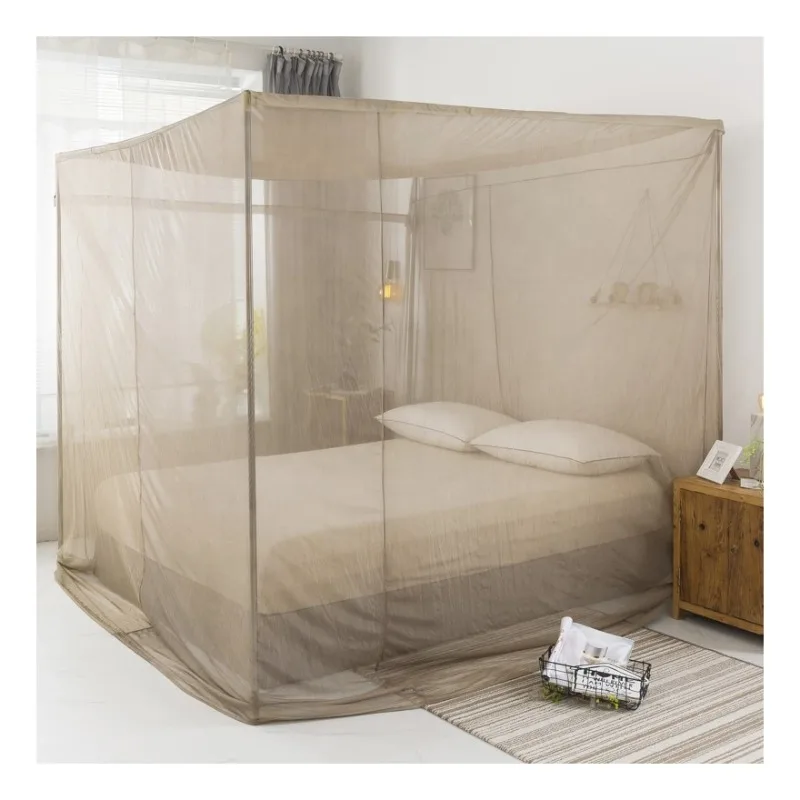 

small size durable folded square shielding canopy bed net