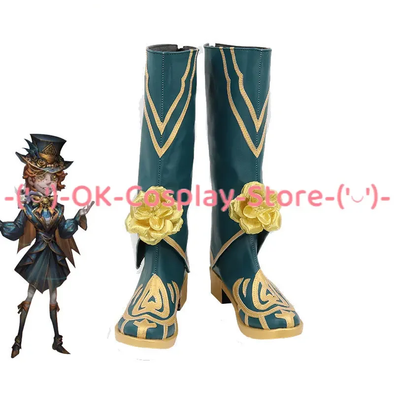 

[Customized] Game Identity V Acrobat Morton Cosplay Shoes Anime Roleplay Props Halloween Carnival Holiday Party PU Leather Boots