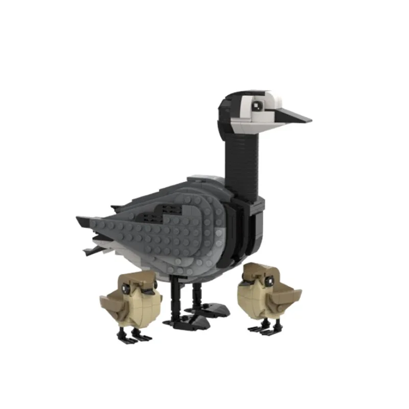 Creatieve vakantiecadeaus met kleine deeltjes voor het monteren van bouwstenen, MOC-dieren, vogels en andere dierentypes