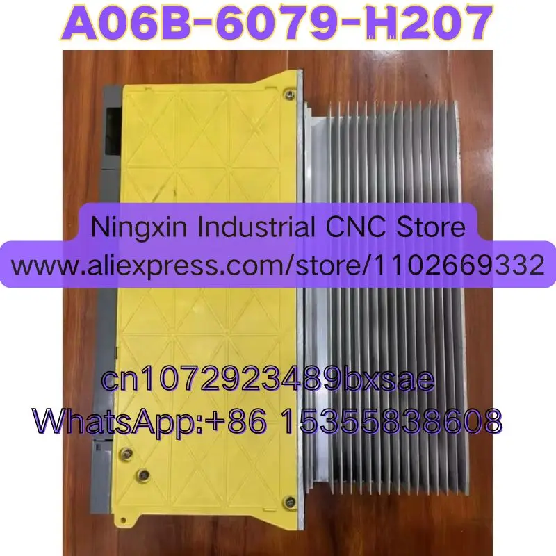 

Новейшая модель: Б/у сервопривод A06B-6079-H207 (A06B 6079 H207), проверен, исправен.