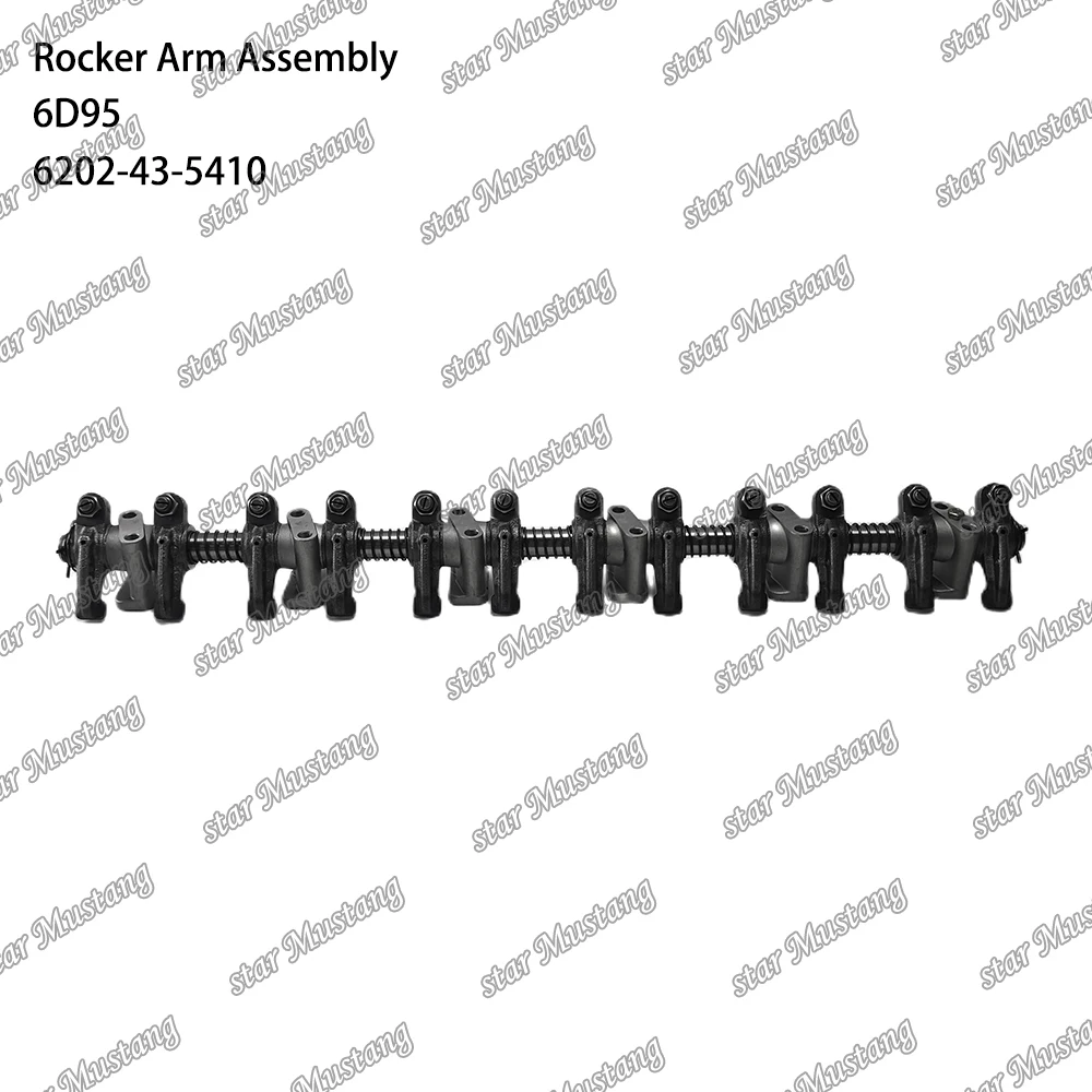 6D95 Rocker Arm Assembly 6202-43-5410 6204-41-5200 Suitable For Komatsu Engine Parts