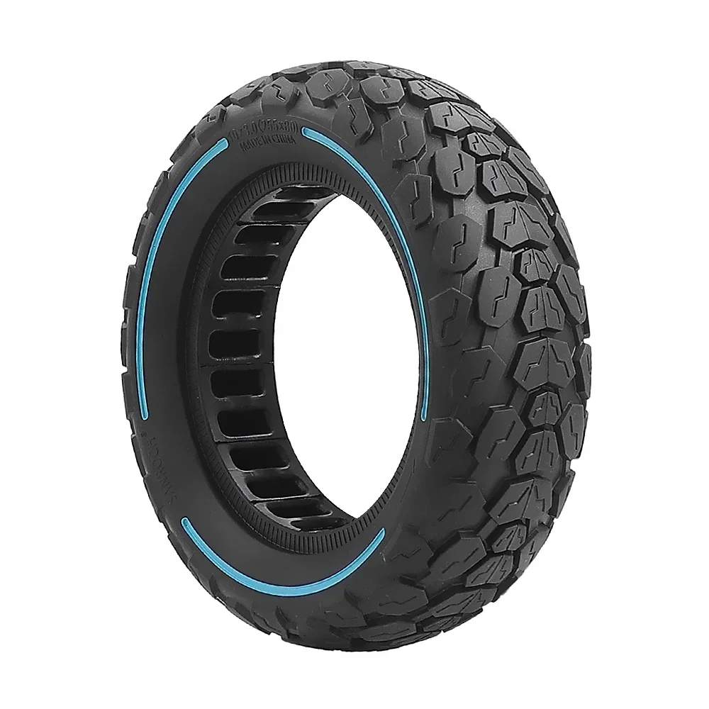 255*80 80/65-6 Vollreifen für ZERO10X /Kugoo M4 G1 Dualtron Elektroroller Rad Waben 10X3,0 Gummi Vollreifen – Detail 16