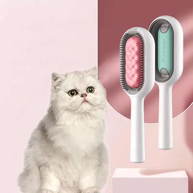 Cat Pet Cleaning Comb Cat and Dog Hair Removal Brush Cleaning Pet Grooming Brush  Water Injection Massage Pet Supplies