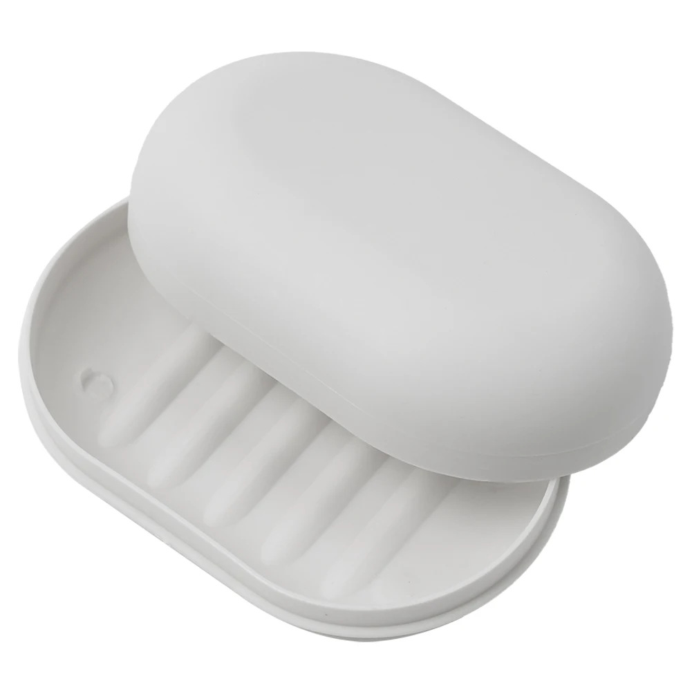Bad Seifens chale Box pp Material tragbare versiegelte Dusche Reise mit Deckel 1 Stück 11.2*7.5*3,8 Behälter nagelneu – Detail 7