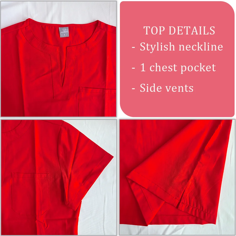 أسعار الجملة معاطف للأطباء والممرضات الدعك مجموعة الزي الطبي للنساء عداء ببطء مجموعة ملحقات المستشفى غرفة العمليات ملابس العمل الجراحية