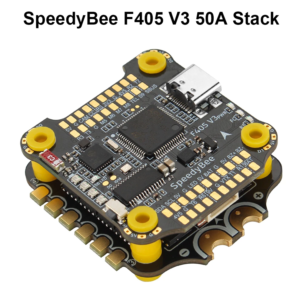 SpeedyBee F405 V3 50A Stack 3S-6S Lipo 30X30 BMI270 4in1 ESC FC Flight Controller For Drones Freestyle Accessories