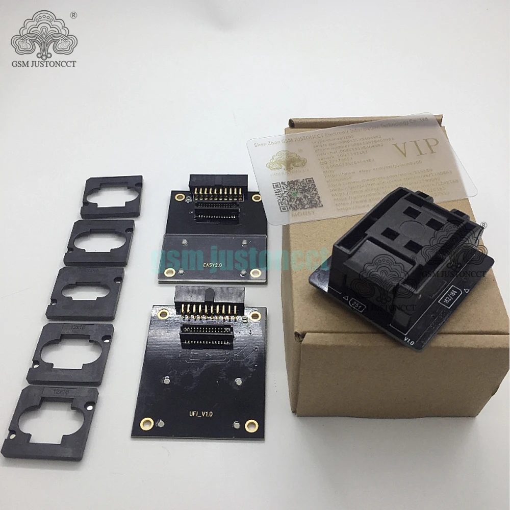 

2024 NEW Emmc 6 IN 1 (221.254.162.186.153.169) Socket For Z3x Easy Jtag Plus / UfI Box