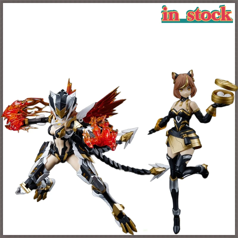 Collection Anime MS General RS-03 Tiger OF Shadow OX 1/10 Scale Mecha Girl Assemble The Model Action Figure 17cm in Stock Figure