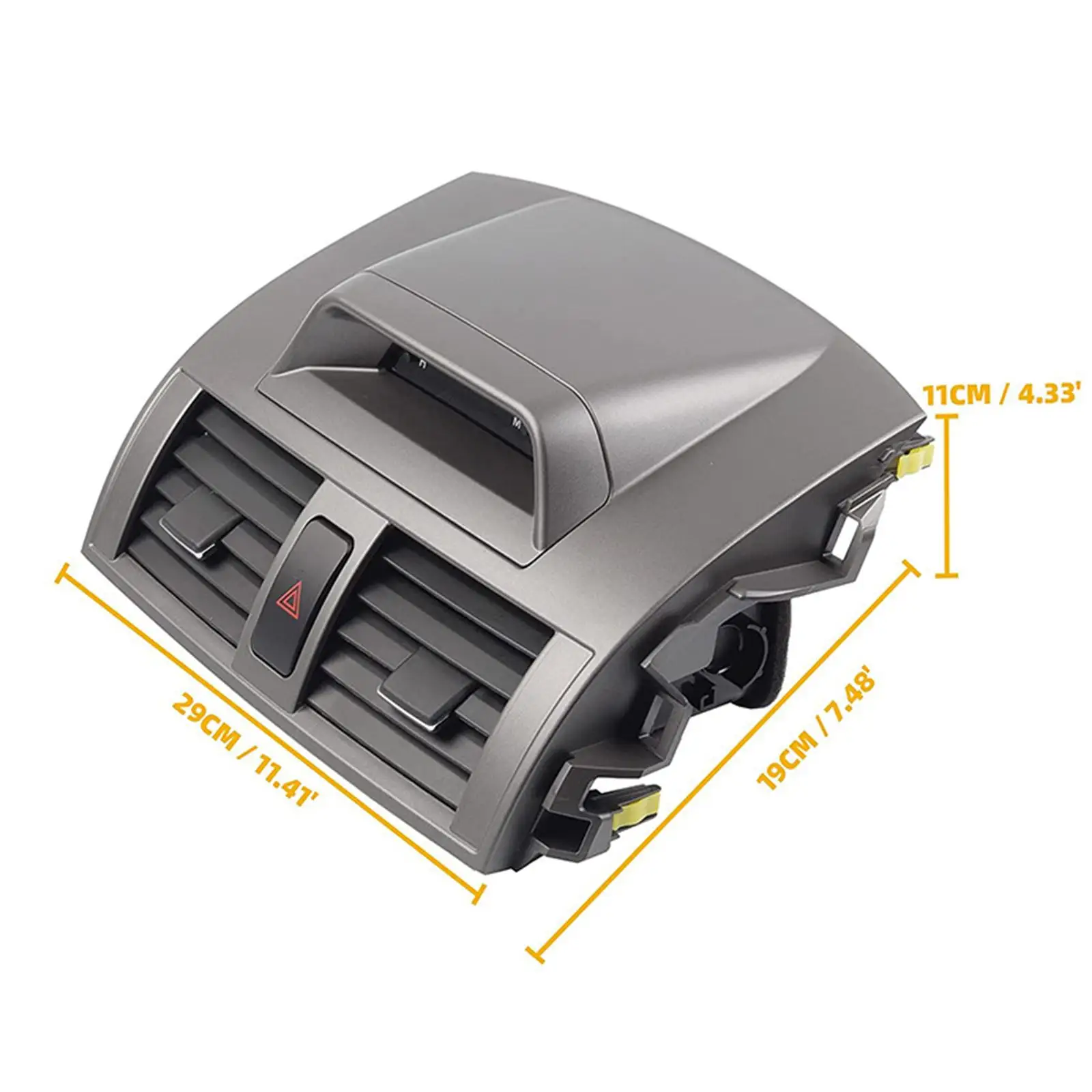 Panel de ventilación de aire de salida de CA 5567002340   Vehículo de ventilación de aire para Toyota Corolla