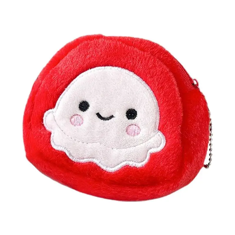 Coin Bag Octopus Wallet Pouch Coin Purse Portable Animals Coin Purse With Zipper For Schoolbag Tote Bag