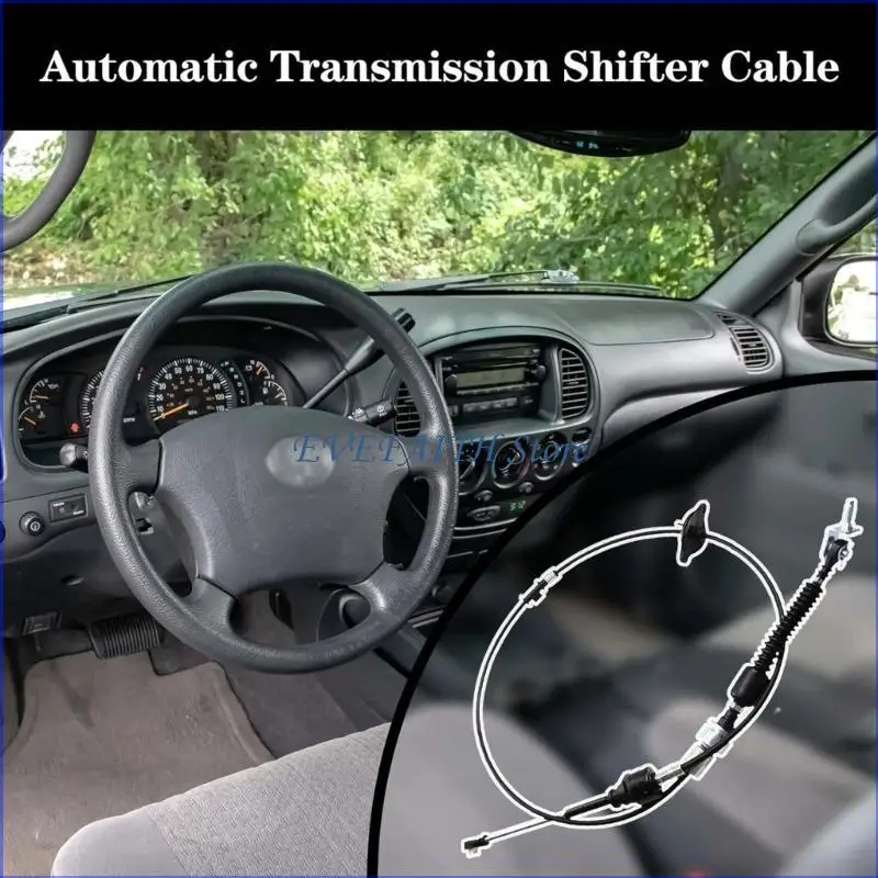 124B Shifter Select Cable Automatic Transmission Shifter Cable Fit for 4.7L 2000-2004
