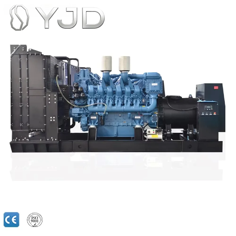 Three Phase Silent Type Diesel Generator 1250 KVA with MTU Engine 18V2000G65 ATS 50Hz 1800 RPM