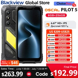 Blackview OSCAL PILOT 5 Rugged Smartphone 5G AI 6.67