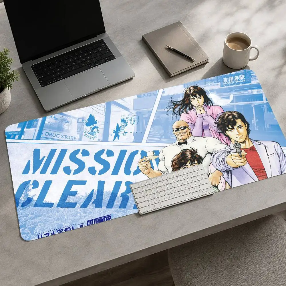 Youth Comics City H-Hunter Mousepad Non-slip Suitable For Office Computers Laptops E-sports Game Desk Mats XXL Keyboard