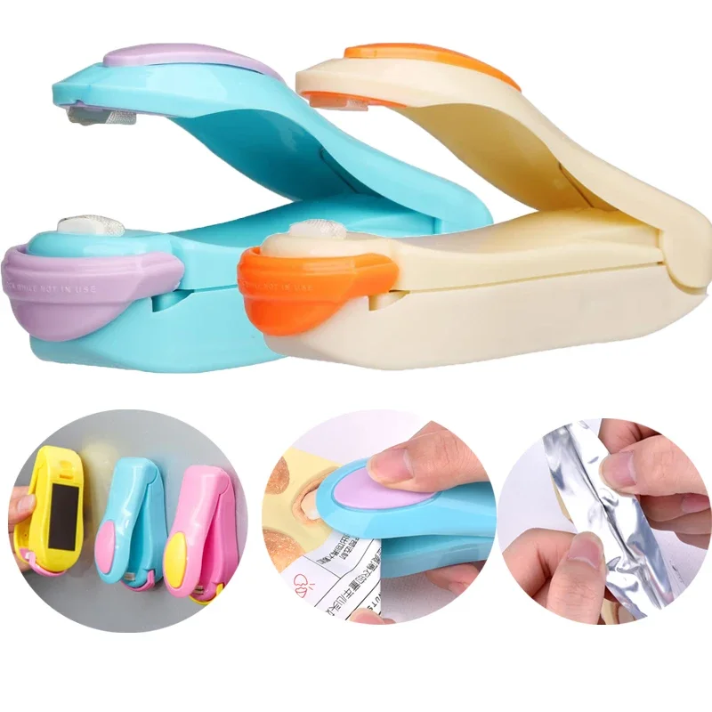 

Fresh Keeping Heat Vacuum Bag Sealers Multifunctional Handheld Sealing Machine Magnetic Portable Packing Sealer Bag Clips