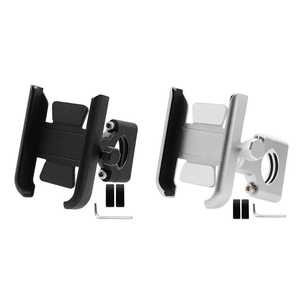 

Кронштейн для навигатора из сплава для мотоцикла, вращающийся на 360 градусов, держатель для мобильного телефона для велосипеда и скутера, крепление для мобильных устройств