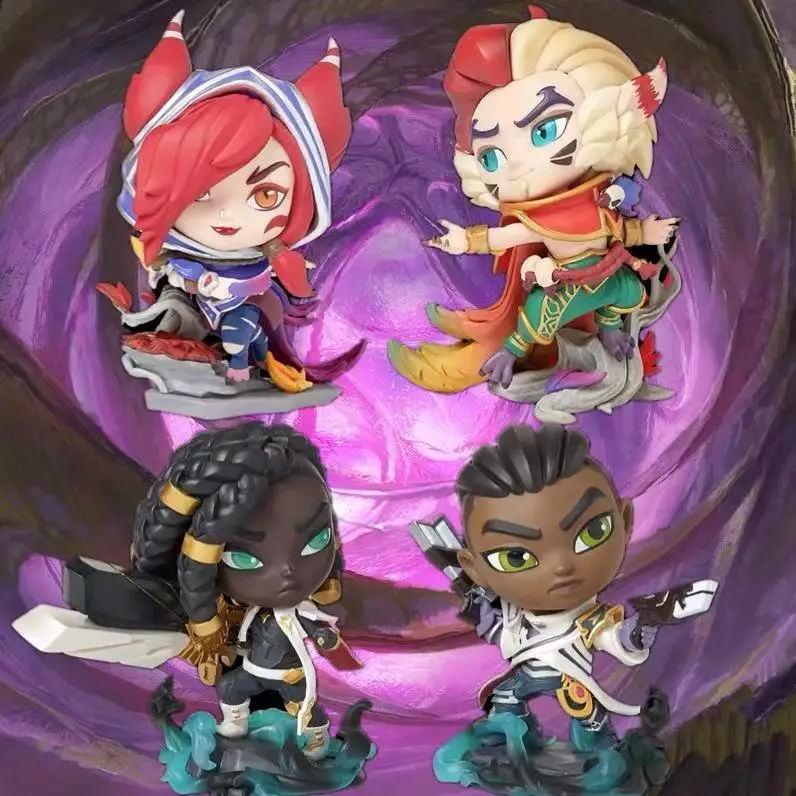 

Senna & Lucian DUO Figure Set Xayah & Rakan DUO Figure Set Genuine Original Packaging Brand New