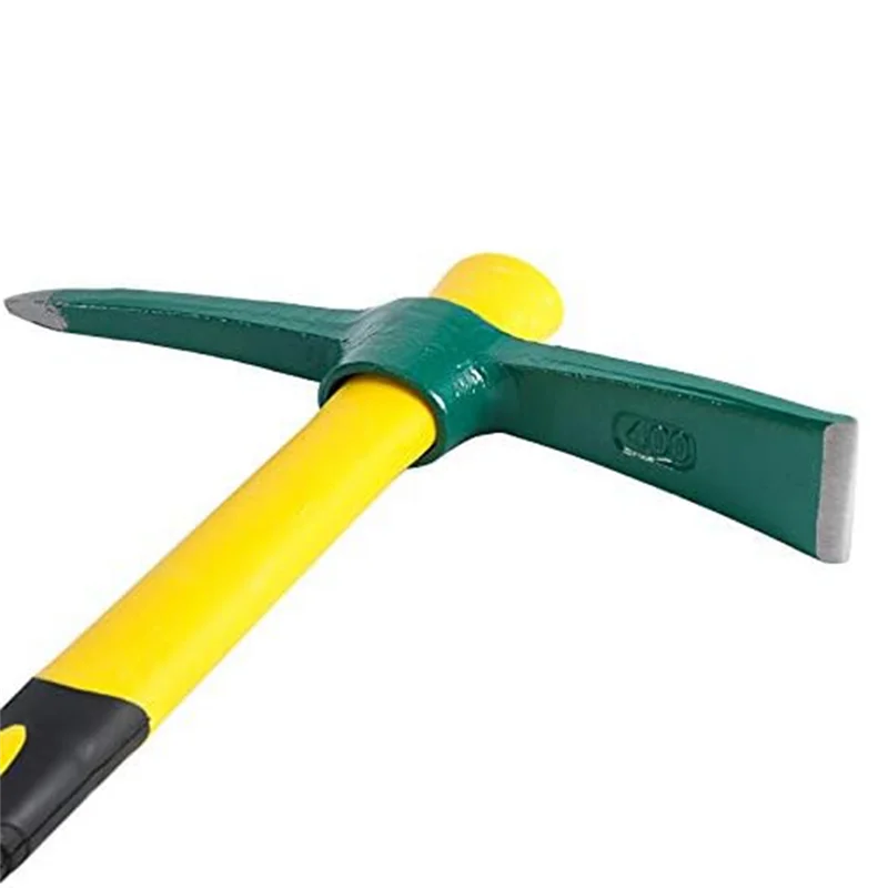 

All-Purpose Pick Ax Hand Tool - Mattock Hoe For Heavy Duty Gardening, Weeding, And Exploration