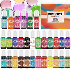 12/16/24/30 Colors Candle Dyes Pigment Set DIY Candle Soap Dye Liquid Colorant Making Kit Handmade Candle Mold Resin Crafts