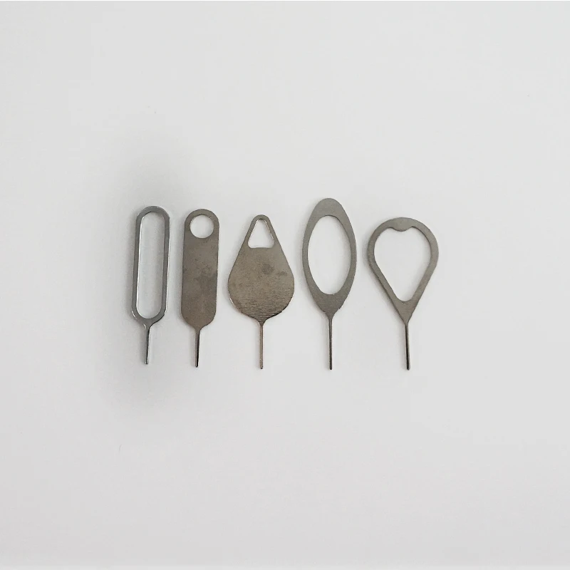 قطع غيار إبرة الدبوس لهاتف iPhone Samsung Blackberry Xiaomi Oppo Huawei so ect Take Sim Card Remover Tool