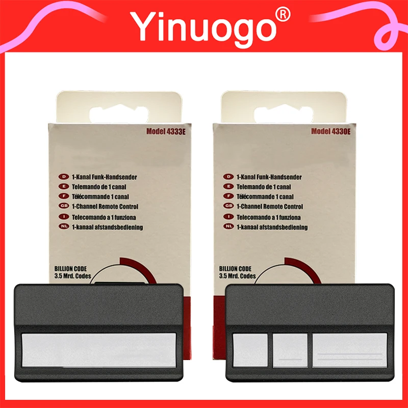 

4330E 4333E 4332E 4335E 4330EML 4333EML 4335EML 4332EML Remote Control 433.92MHz Rolling Code