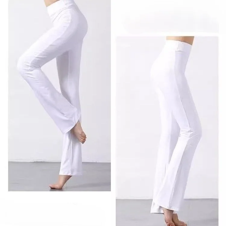 

Yoga Pants Plus Size Woman Women Blocked The Popular Letters Brown End Purple Gradient Silver Trend Extended Sizing Stretch Vibe