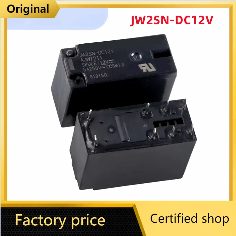 5pcs Relay JW1FSN-DC12V JW1FSN-DC24V JW1FSN DC12V DC24V AJW4211 AJW4212 5PINs Relays