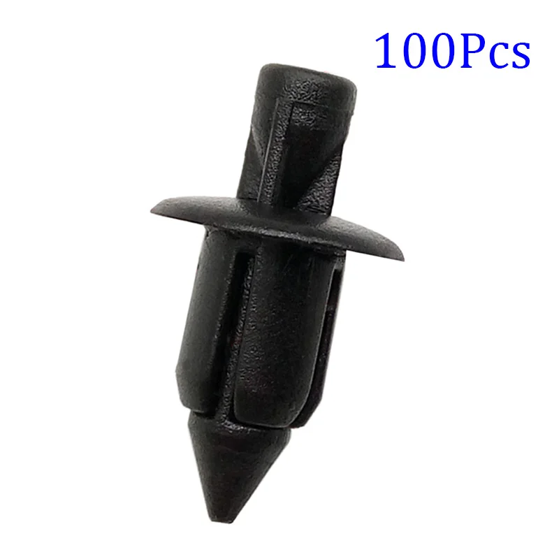 

100pcs Car Bike Motorcycle Fairing Rivet Setting Panel Fastener Clips 6mm Hole Push Clips Rivets Retainer For Suzukl For Honda