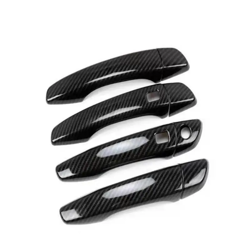 

Aluminum Alloy Car Door Handle Cover Trim For Citroen DS7 2017-2021 Carbon Fiber Style
