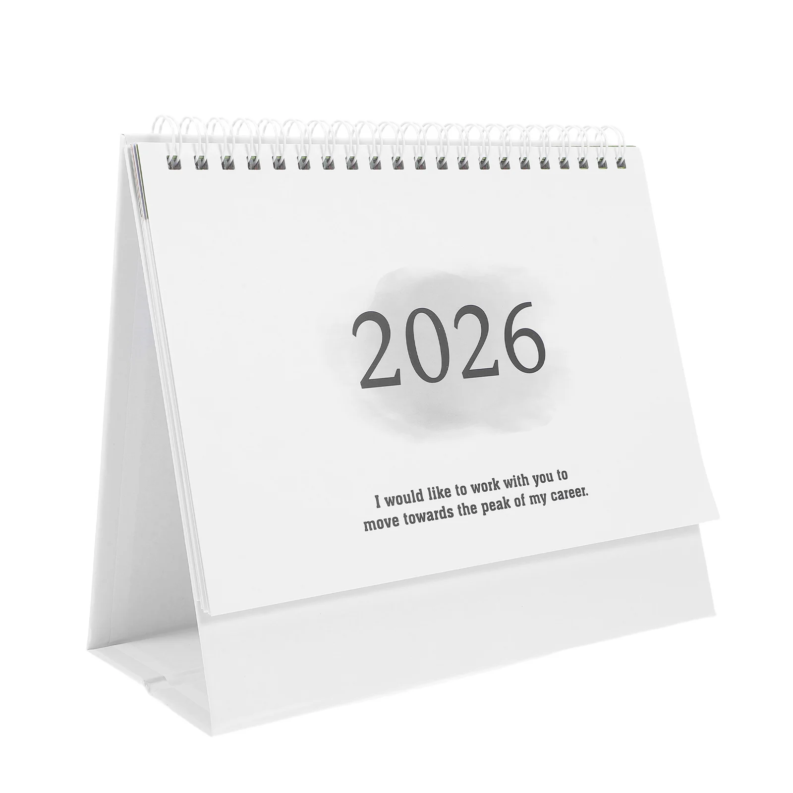 

Настольный календарь на 2026 год, мини-подставка, настольный календарь с толстой бумагой для ежедневной организации расписания, декор для домашнего офиса