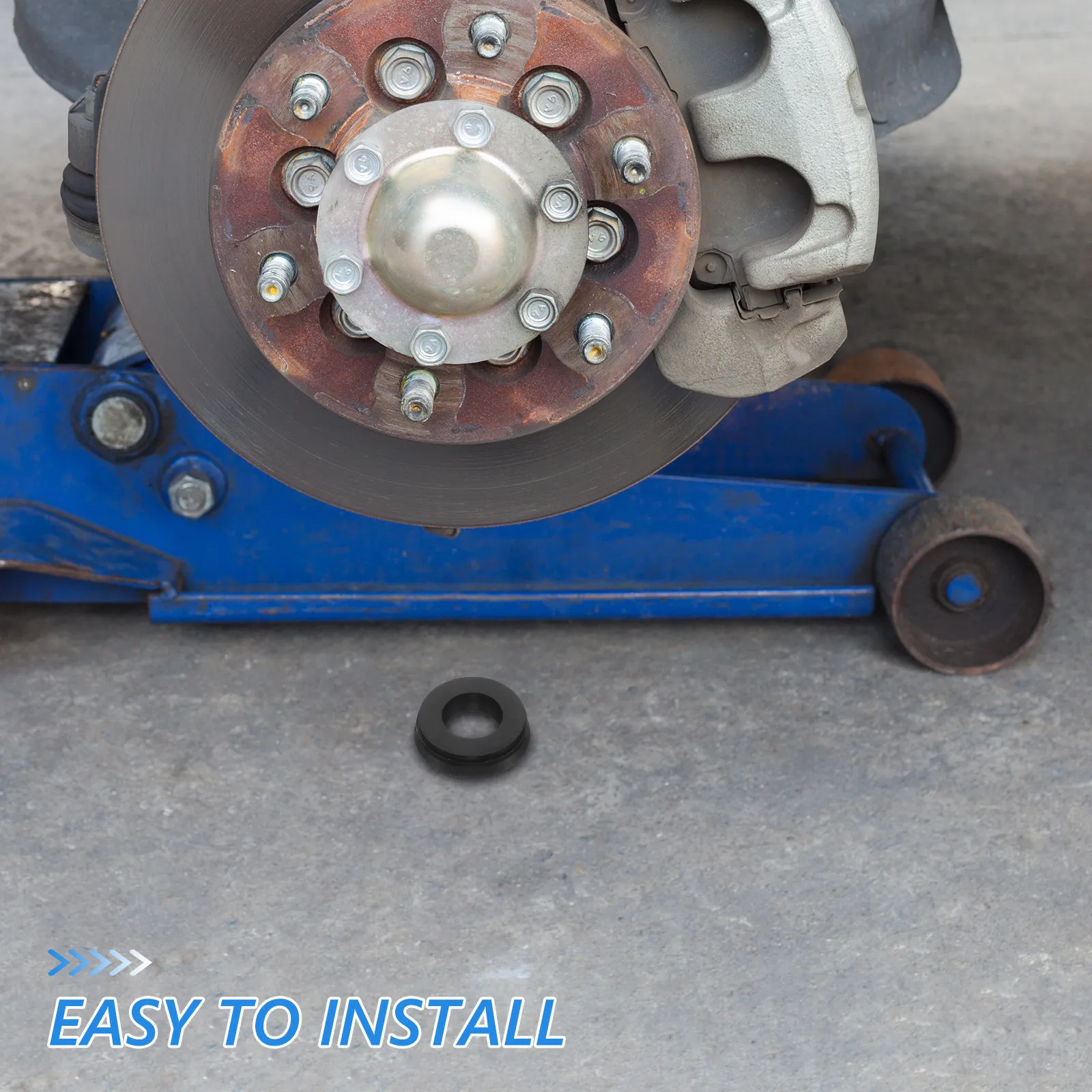 2Pcs Hydraulic Jack Oil Seal Replacement Kit Floor Jack Repair Accessories Leak Prevention and Heavy Load Support for Automotive