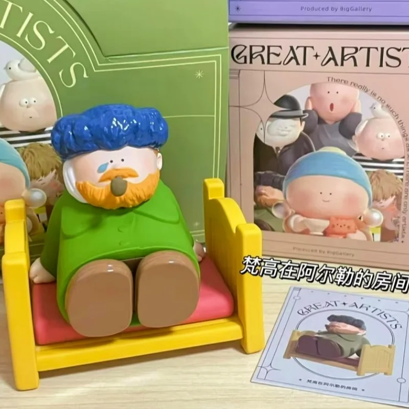 

Artist Blind Box Car Desktop Decoration Trendy Collectible Toy Cute Surprise Gift for Office Decor Unique Artist Collaborations