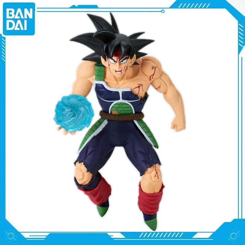 Genuine Bandai Animation Dragon Ball Z G×materia Bardock Super Saiyan PVC 14cm Figure Ornament Toy Gift Model Collection