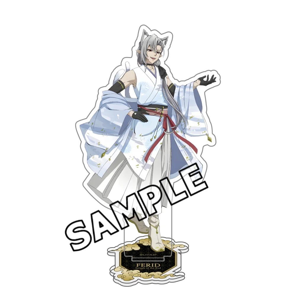 Seraph of the End Acrylic Standee Double Sided Yuichiro Mikaela Anime Peripheral Desk Decoration Collectible keychain