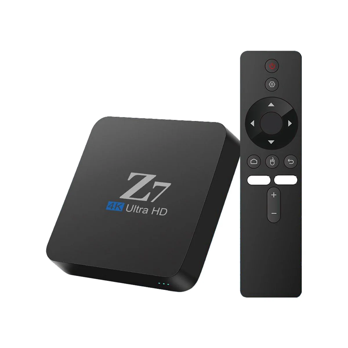 Z7 Smart TV Box Android 10 Allwinner H313 100M AV1 4K HD 2.4GHz/5GHz Dual Wifi USB2.0 Media Player 2GB 8GB US Plug