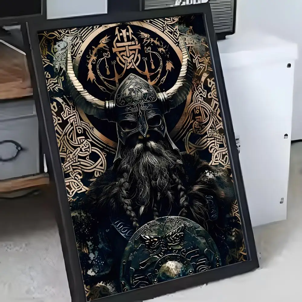المسلسل التلفزيوني التاريخي الفايكنج-ملصق رائع حديث مقاوم للماء HD جدار الفن ملصق مائي ذاتي اللصق ديكور جمالي للمنزل #6
