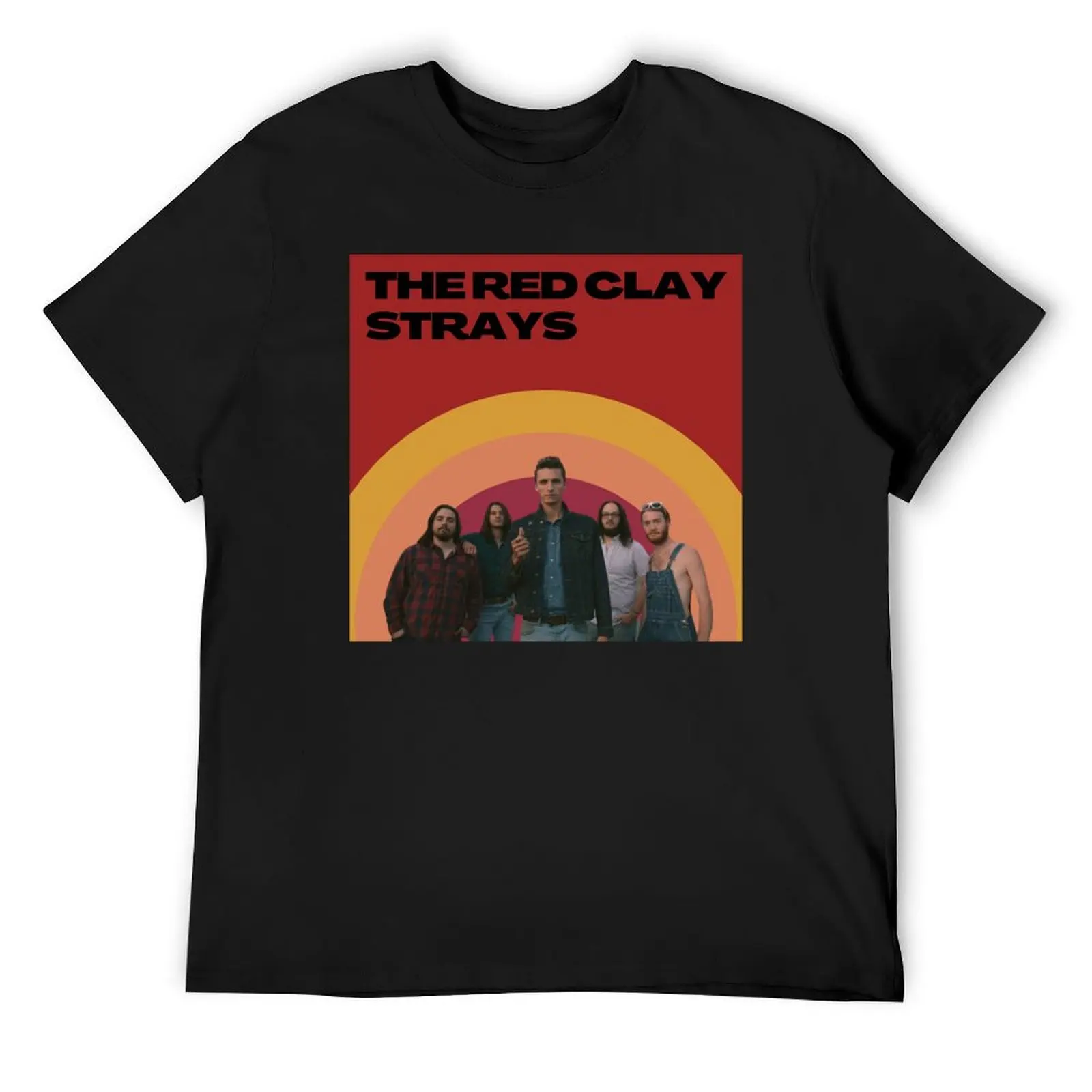 The Red Clay Strays art T-Shirt blanks Aesthetic clothing quick-drying oversized t shirt men