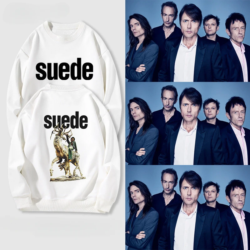 

Мужская толстовка с круглым вырезом от SUEDE Band – модный, повседневный и универсальный верх для мужчин и женщин на осень и зиму.