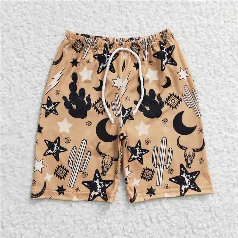 Wholesale Baby Boy Swim Trunks Camouflage Army Green Shorts One-piece Swimsuit Wholesale Boutique Children Shorts