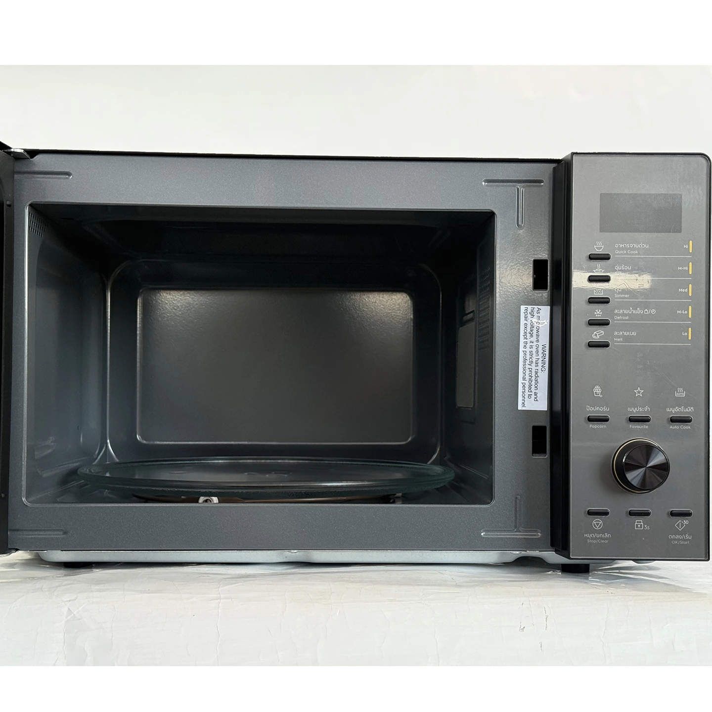 Multifunction Standard 220v 50hz LED Display 30L Microwave Oven 900W Stainless Steel Freestanding Table For Cooking