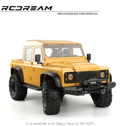 Rcdream Wilderness Guard Rd110 Pickup Truck Shell 4 Doors 313/324mm Wheelbase Hard Shell Shell For Trax Trx4 Defender Bronco K5