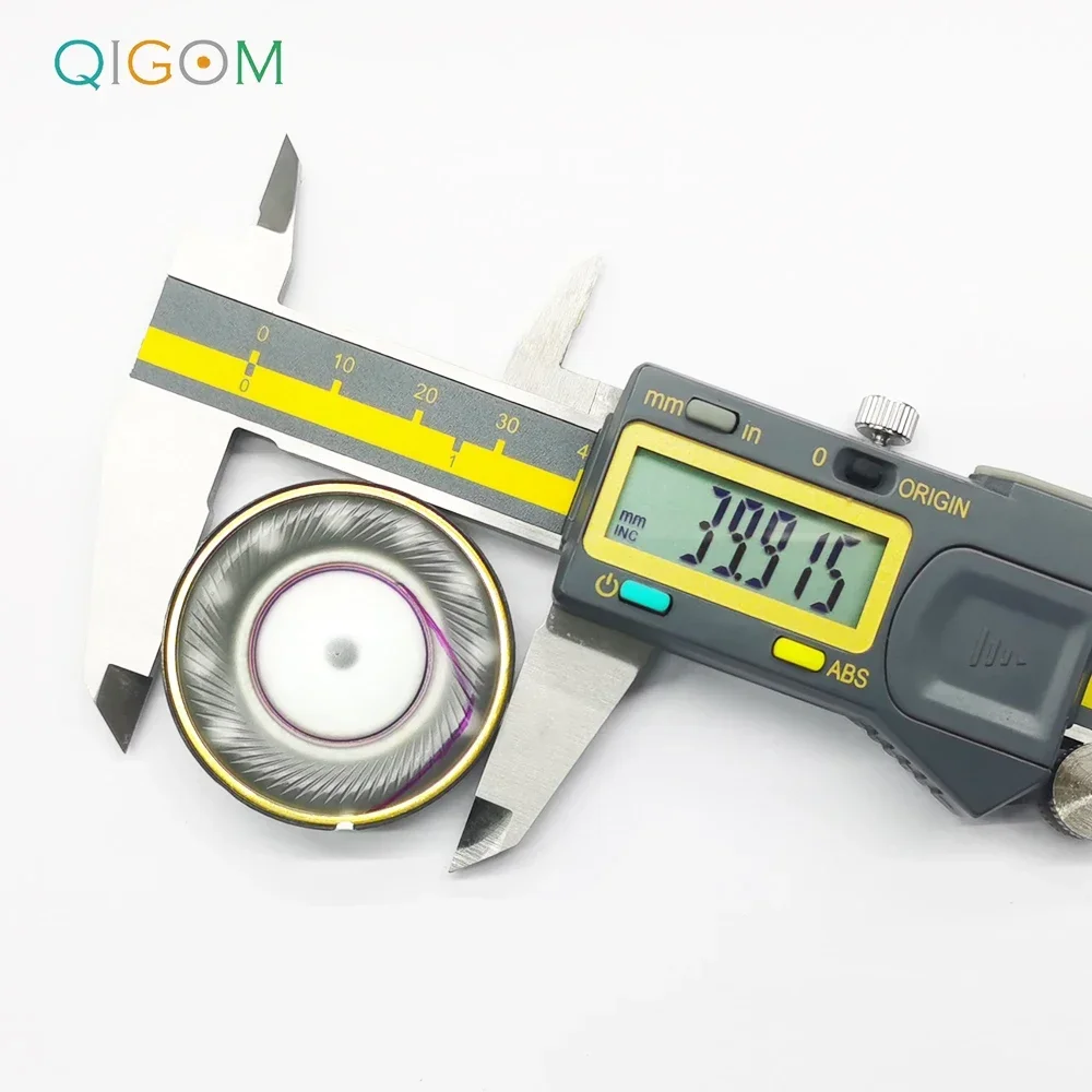 QIGOM 40 مللي متر 32/64 أوم ثلاثة فيلم مركب باس سماعة وحدة مكبر الصوت ندفيب N42 المغناطيس الدائم CCAW ملف صوتي