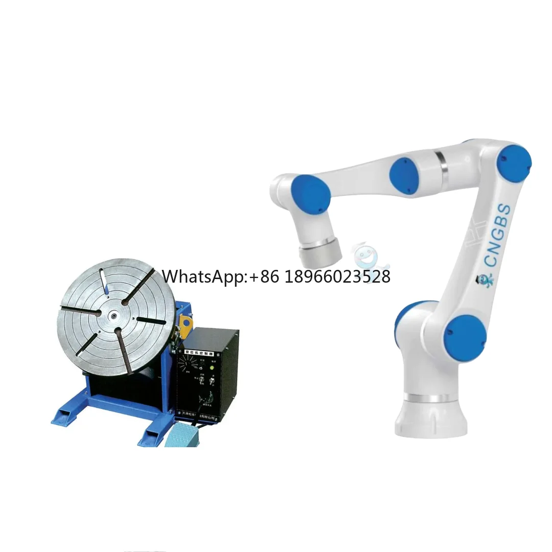 CNGBS Collaborative Welding Robot G10 With Welding Torch and Robot Positioner As Cobot Welding Robot