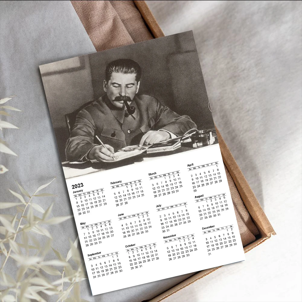 10PCS 10×15CM Calendar Posters Sticker Postcard Art Room Picture Living Luggage Community DIY Kitchen Creative Wall Decoration ﻿