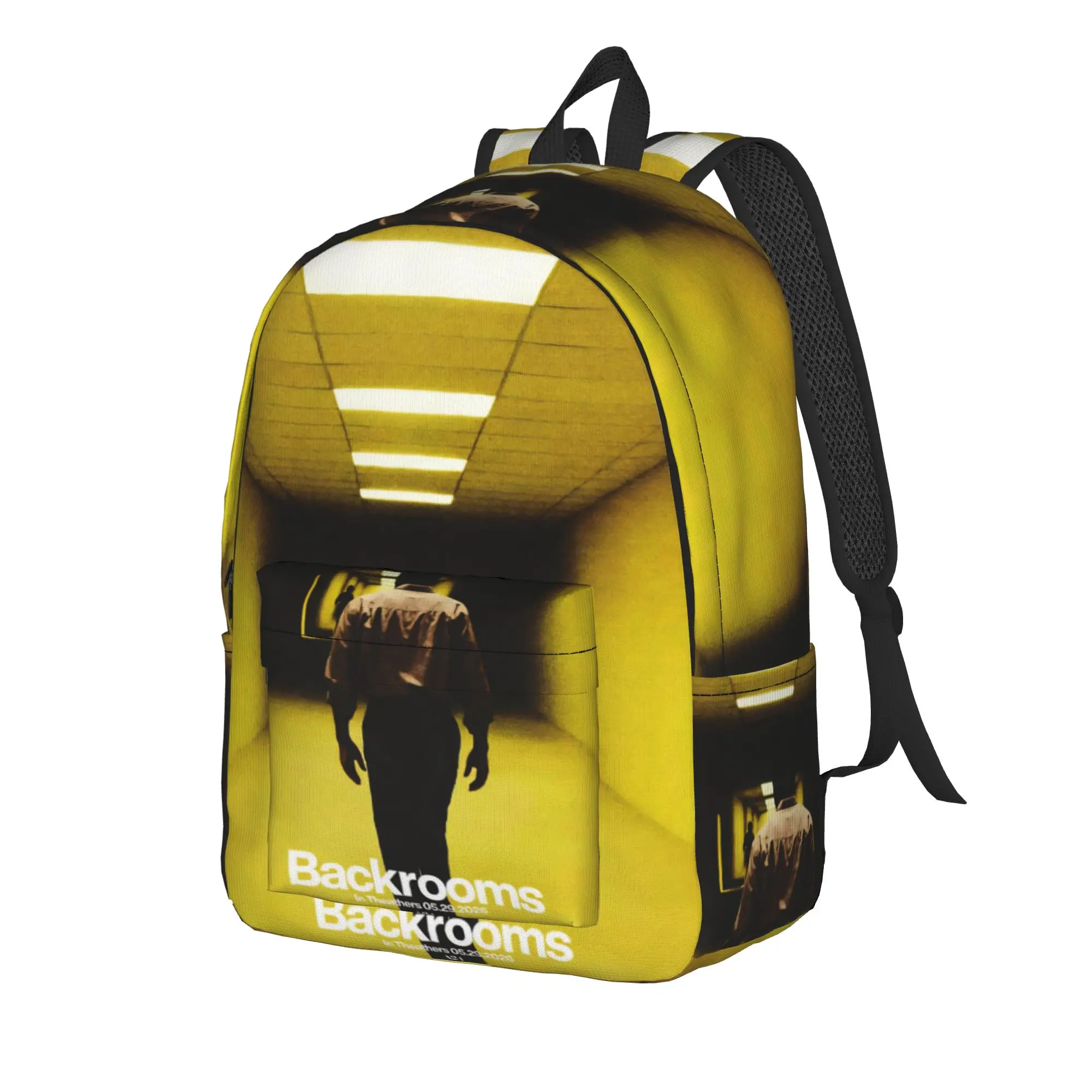 Backrooms Horror Movie 2026 Backpack for Men Women Cool Student Business Daypack  College Canvas Bags Gift