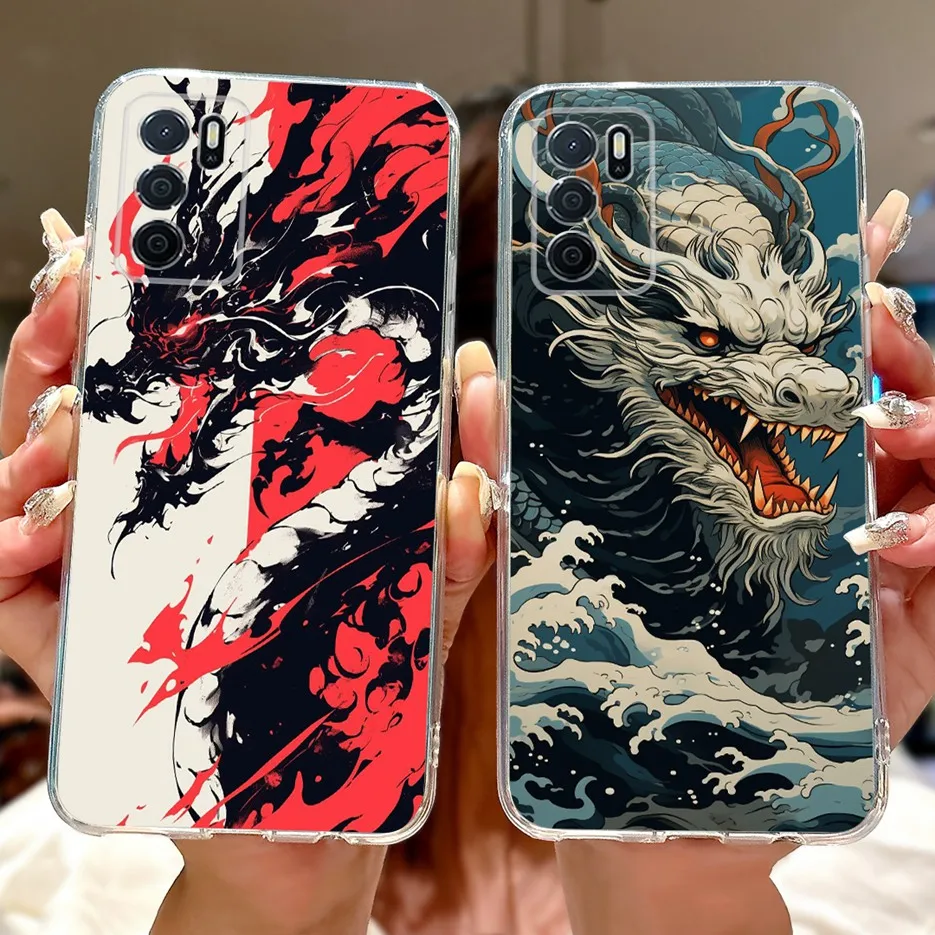 Para Oppo A16 funda Oppo A16s CPH2271 funda pintada de flores de lujo funda de teléfono delgada suave para Oppo A16k A 16 e OppoA16 s Fundas bolsas