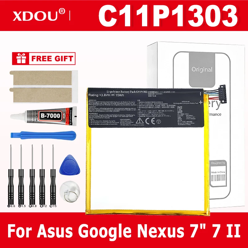 Brand New Battery C11P1303 3950mAh  For  Asus Google Nexus 7